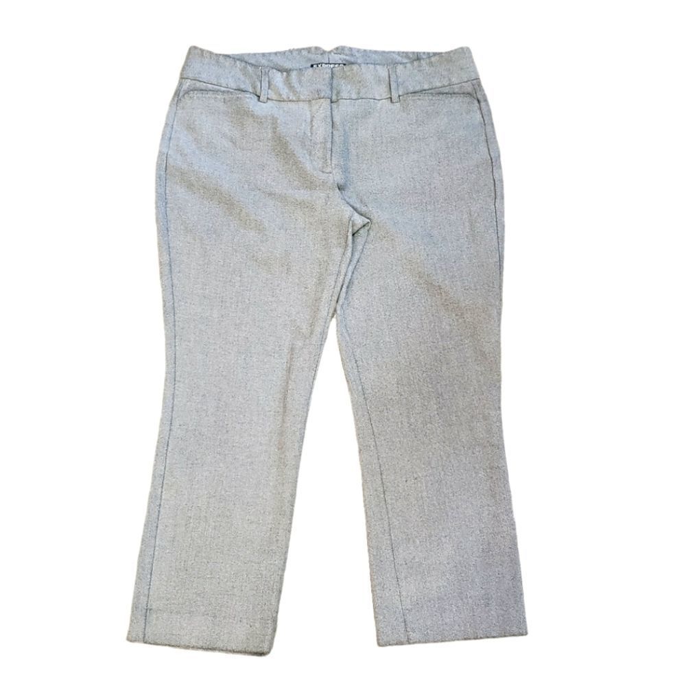 Express Gray Capri Pants Sz 8